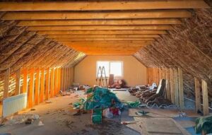 Завершенный объект: Утепленный чердак