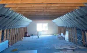 Завершенный объект: Утепленный чердак