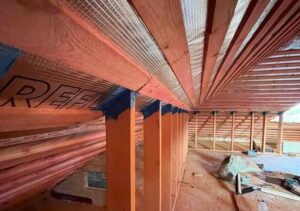 Пример работ Утепленный чердак